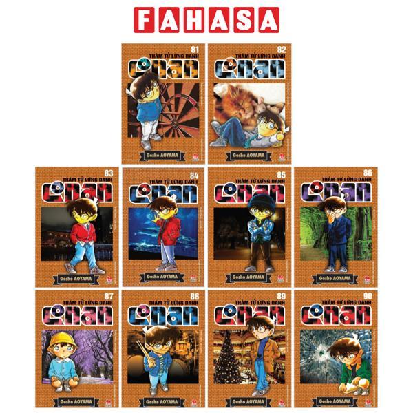 Combo Manga - Thám Tử Lừng Danh Conan: Tập 81 - 90 (Bộ 10 Tập)