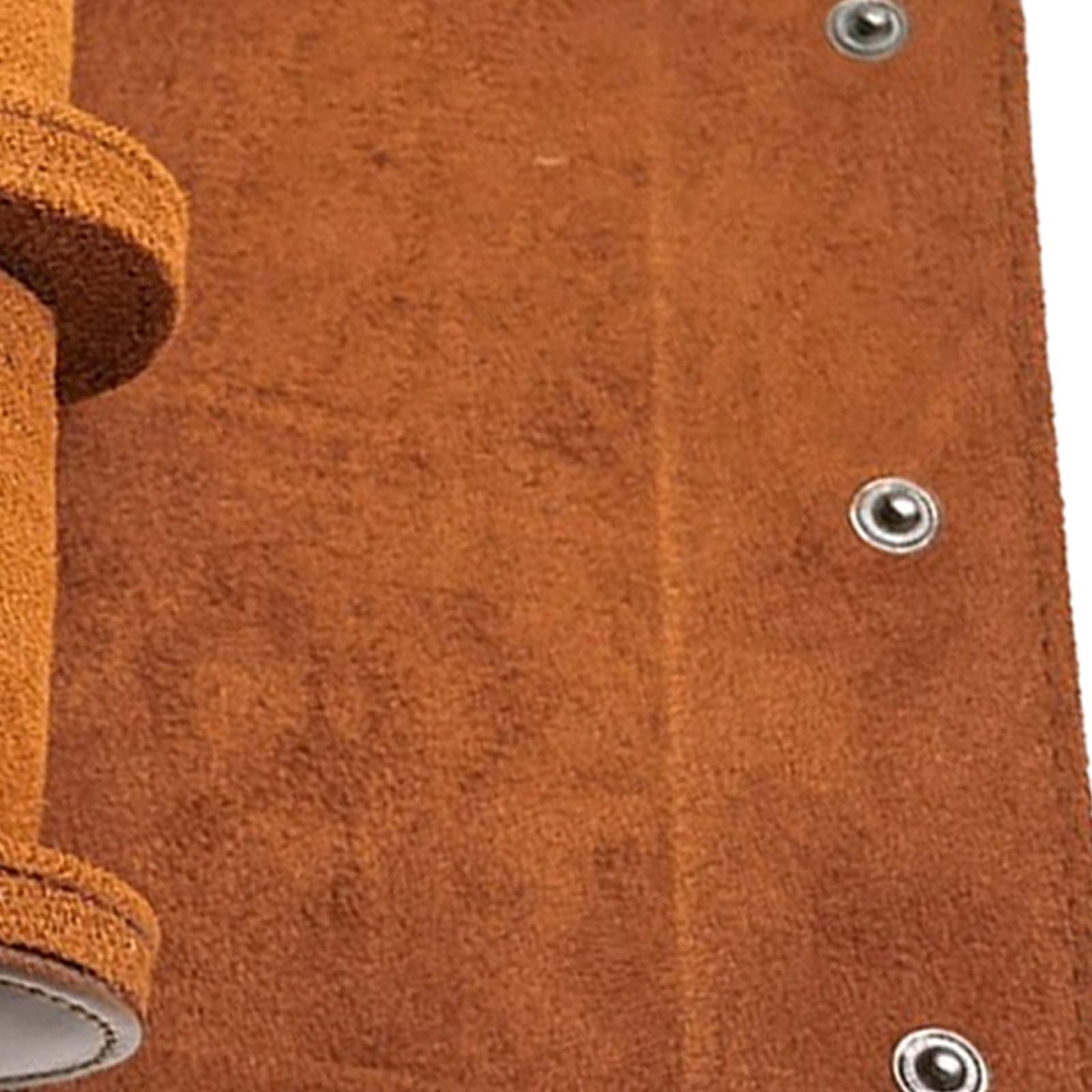 2 Slots Watch Roll Travel Case PU Leather Organizer for Men Women Brown