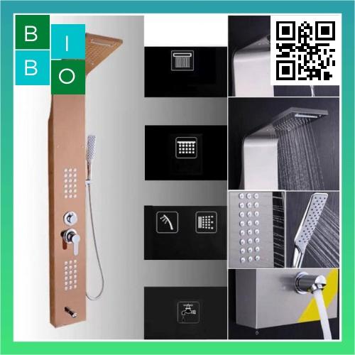 Bộ sen thuyền tắm nóng lạnh massage cao cấp Inox SUS 304