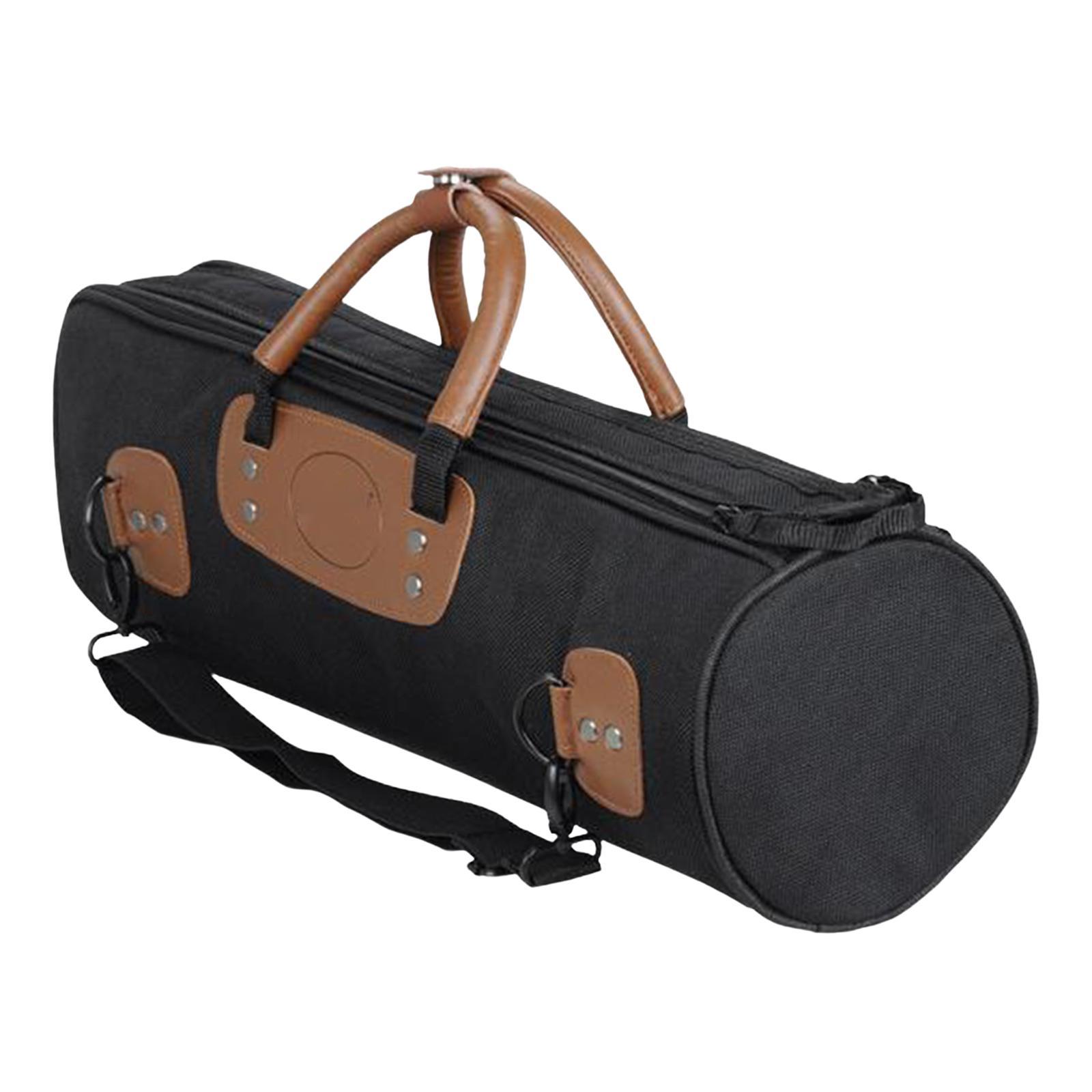 Professional Trumpet Carry Gig Bag Adjustable Shoudler Strap Padded Travel