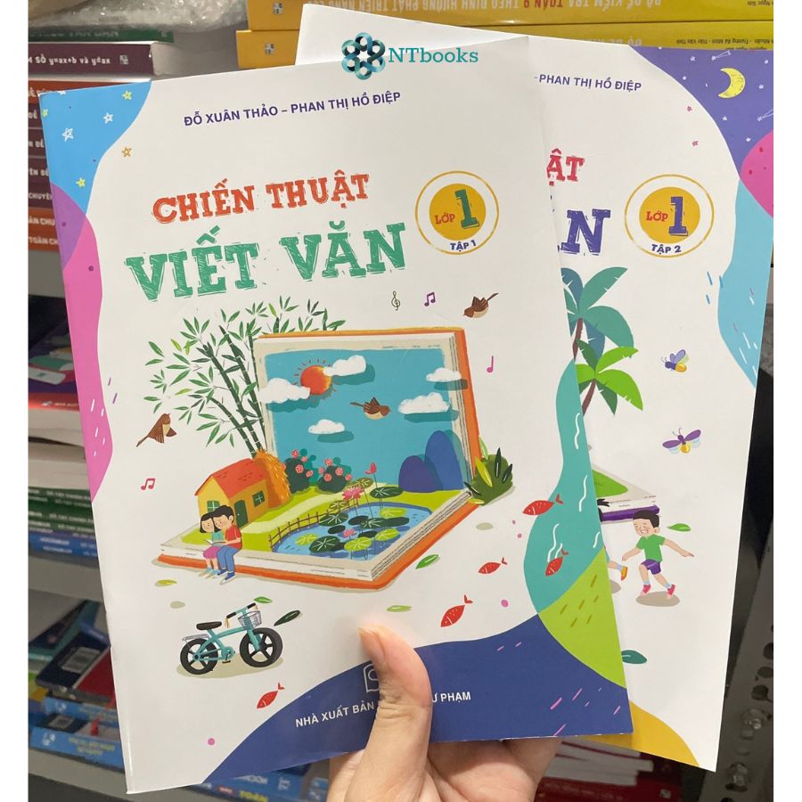 Combo 2 Cuốn Sách Chiến Thuật Viết Văn Lớp 1 Tập 1 + Tập 2 - NXB Đại học Sư Phạm