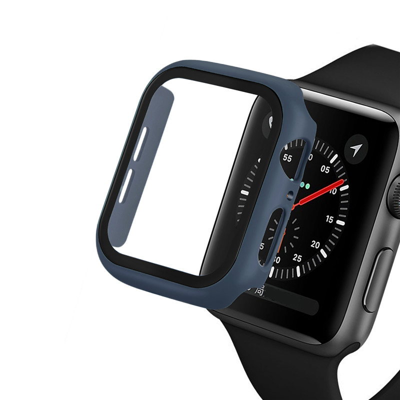 Ốp Case Thinfit &amp; Kính Cường Lực cho Apple Watch Series 7