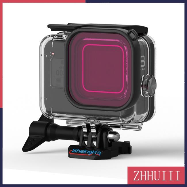 Bộ Lọc Ống Kính Máy Ảnh Gopro Hero 8 Chống Nước