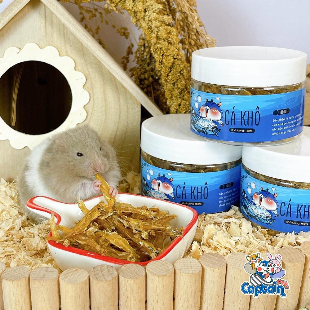 Cá khô loại ngon cho Hamster