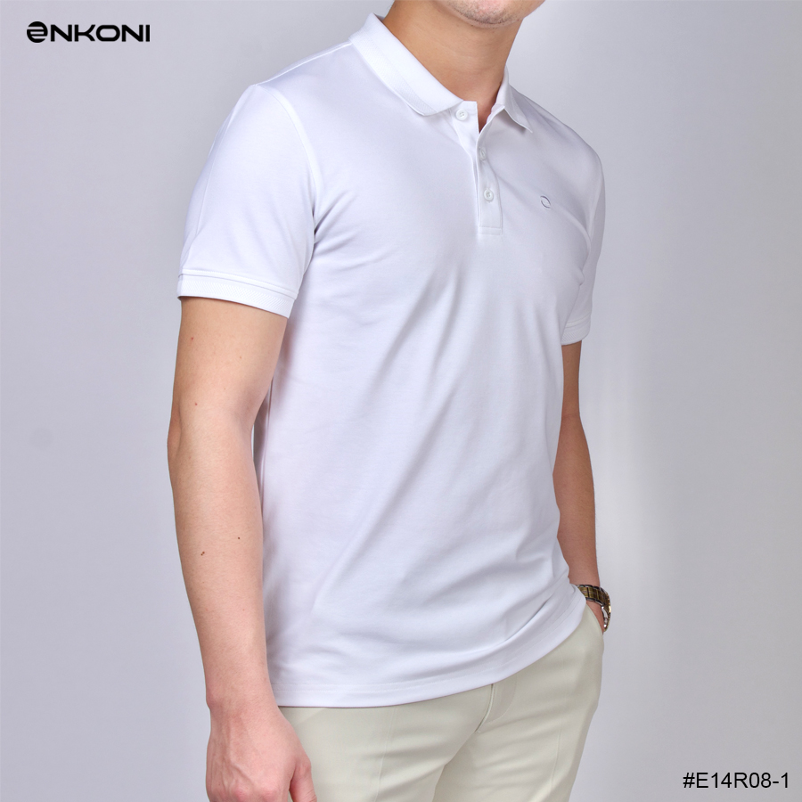 Áo Polo Nam Trắng Enkoni