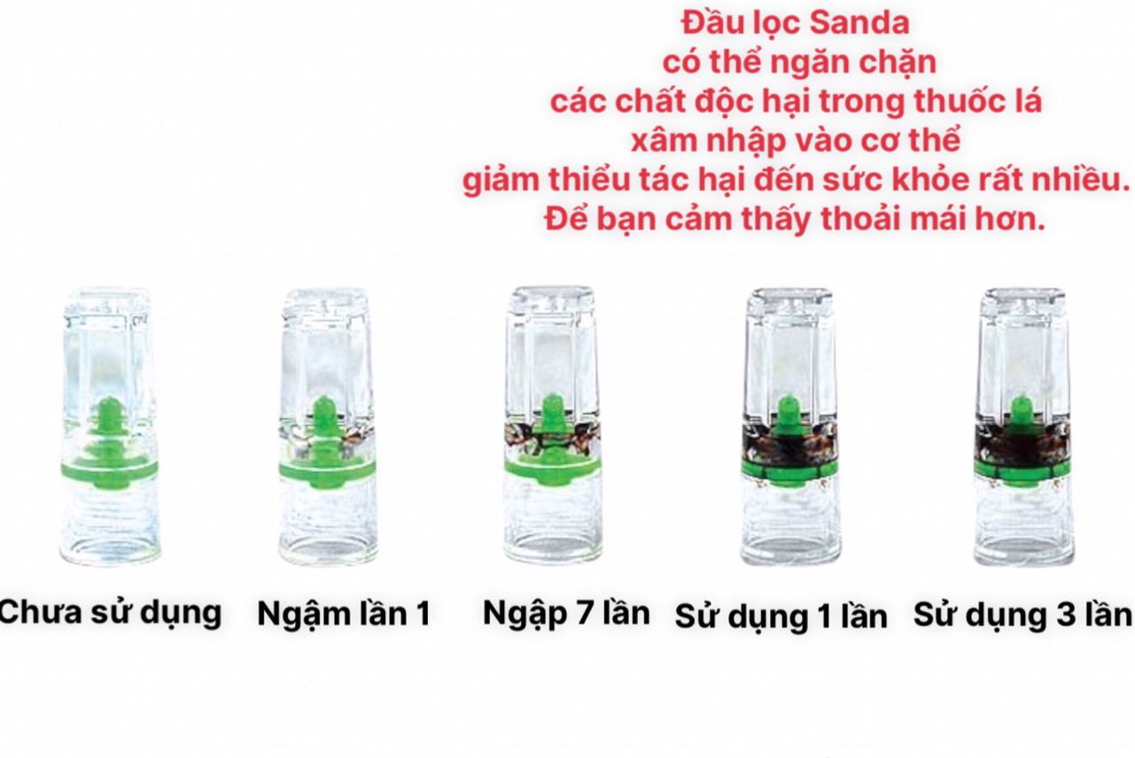 Hộp 240cái Đầu Tẩu lọc khói Thuốc bảo vệ sức khoẻ