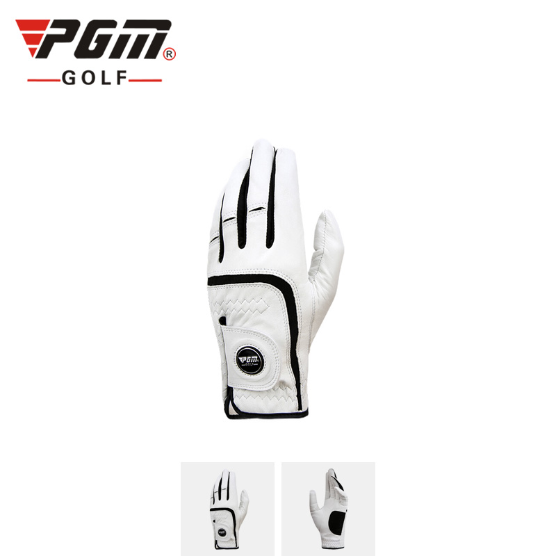 Găng Tay Golf Da Cừu Đính Kèm Mark Bóng - PGM Gloves With Marker - ST021