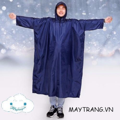 Áo mưa cánh dơi cao cấp vải dù trơn 1m4