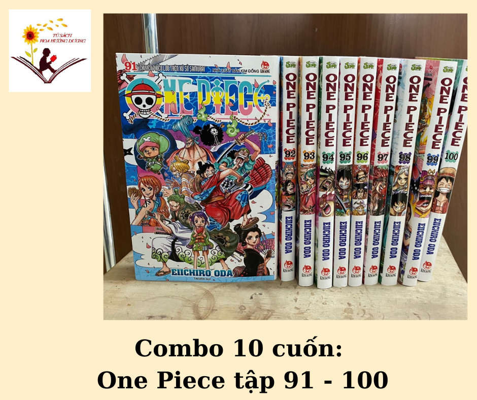 Combo 10 cuốn ONE PIECE - tập 91 - tập 100