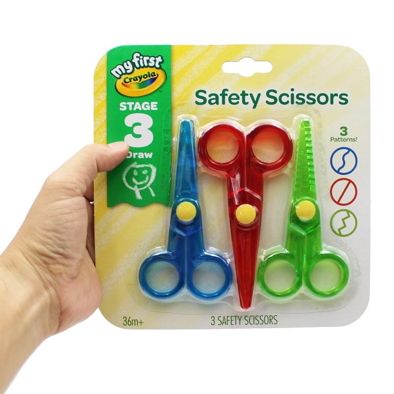 Bộ 3 Kéo An Toàn My First Crayola Safety Scissors - Crayola 811458