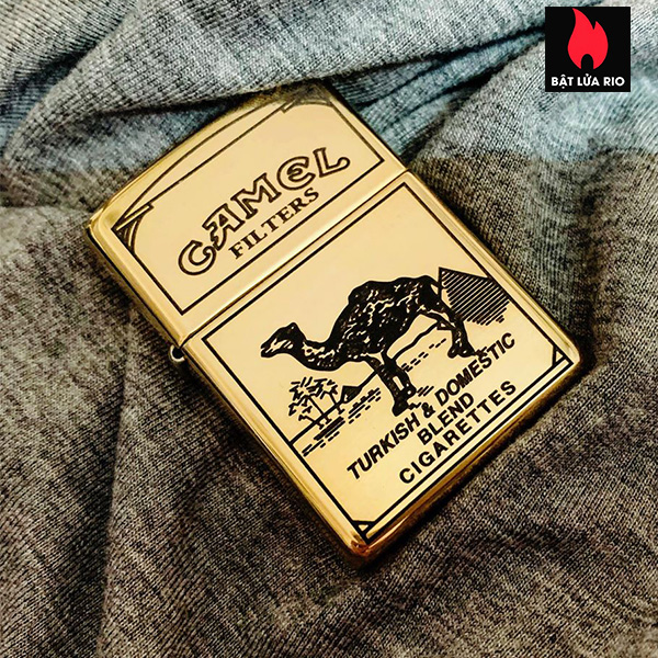 Bật Lửa Zippo 254B Khắc Camel 02 – Zippo 254B.Camel02