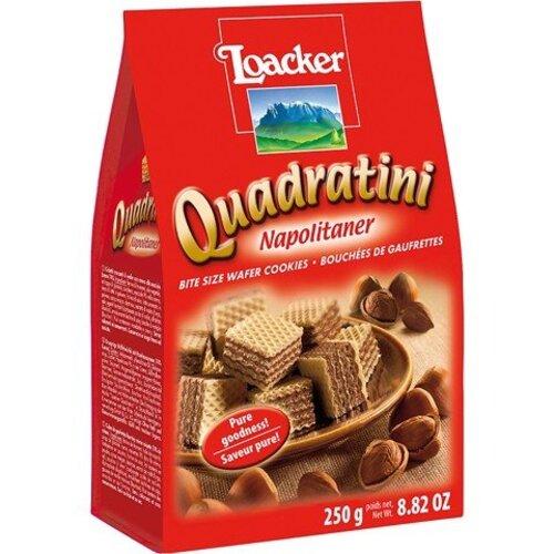 Bánh xốp Loacker Quadratini Napolitaner 250g