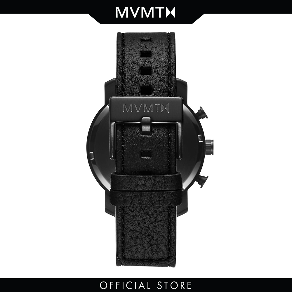 Đồng hồ Nam MVMT dây da 40mm - Chrono 40 D-MC02-BLBL