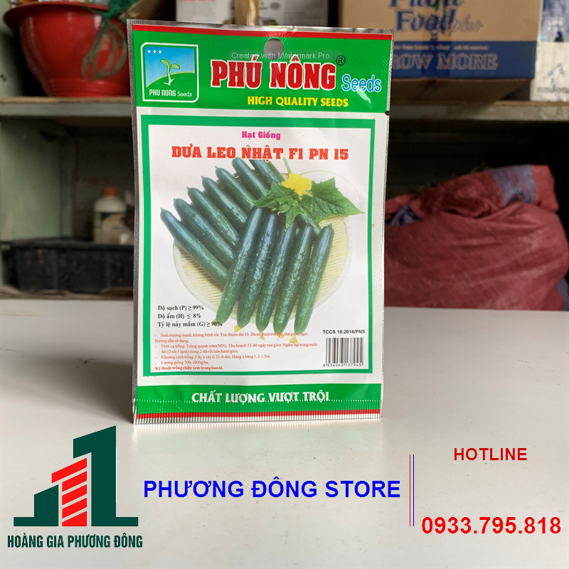 Combo 5-10 gói hạt giống Dưa leo Nhật trồng quanh năm, sinh trưởng tốt