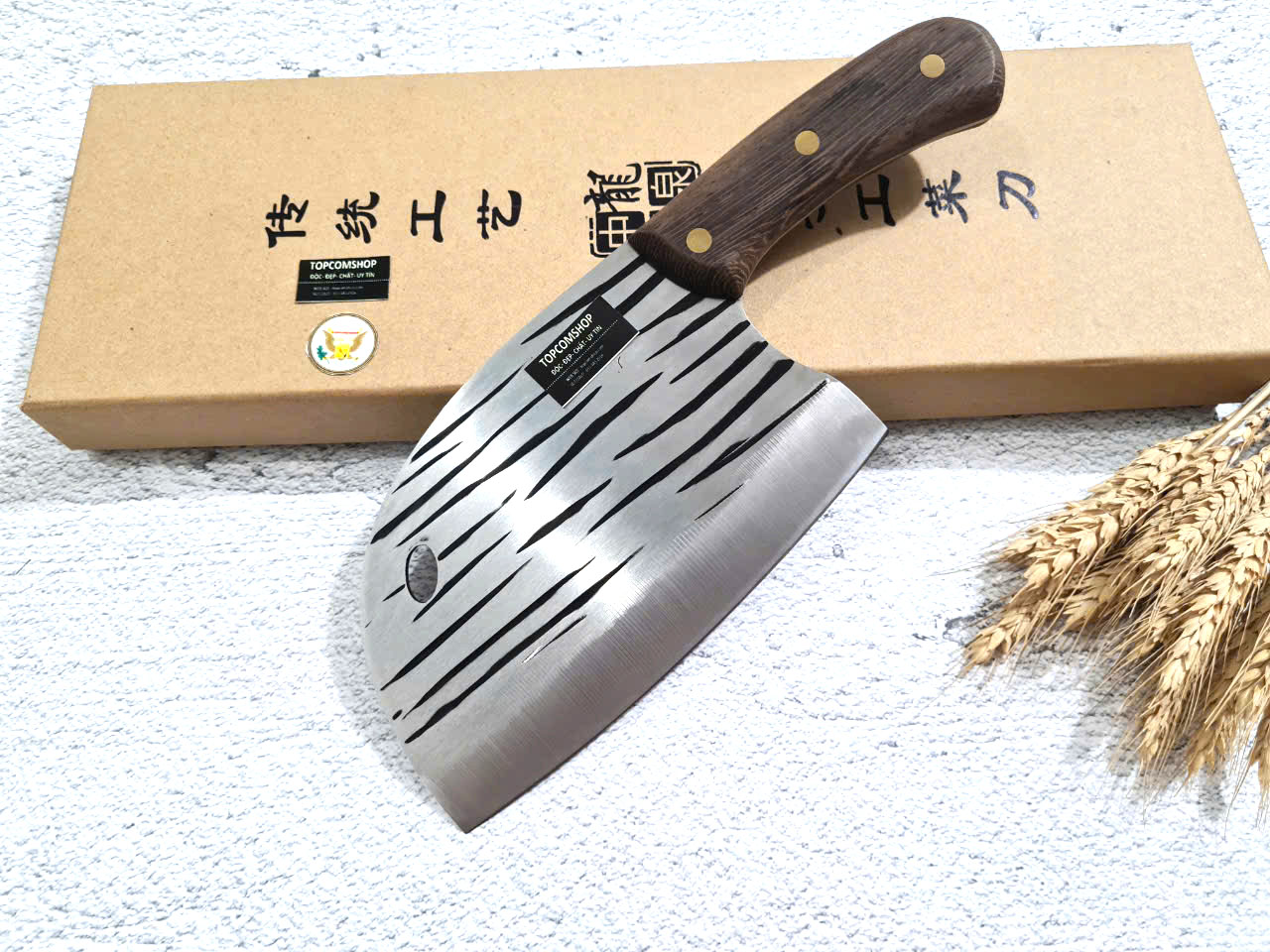 DAO BẾP THÁI CHẶT KHÔNG RỈ XỊN MÃ A3 TR5 NTVN