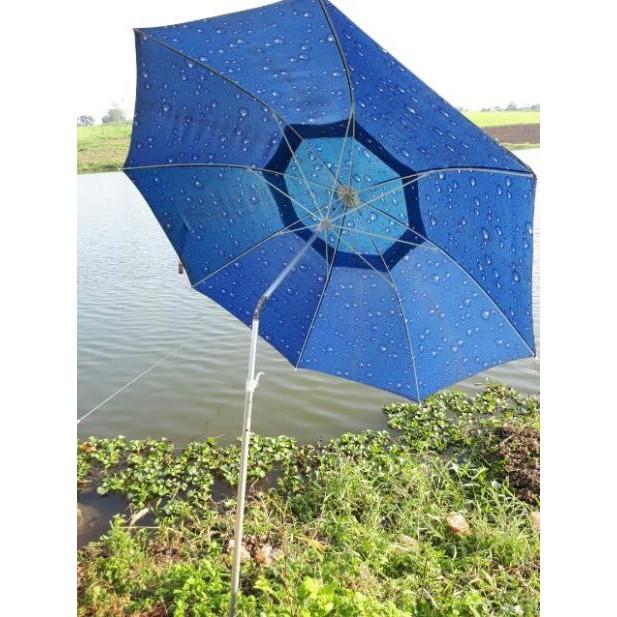 Ô câu cá.dù câu cá tre nắng tre mưa làm bằng thép không gỉ