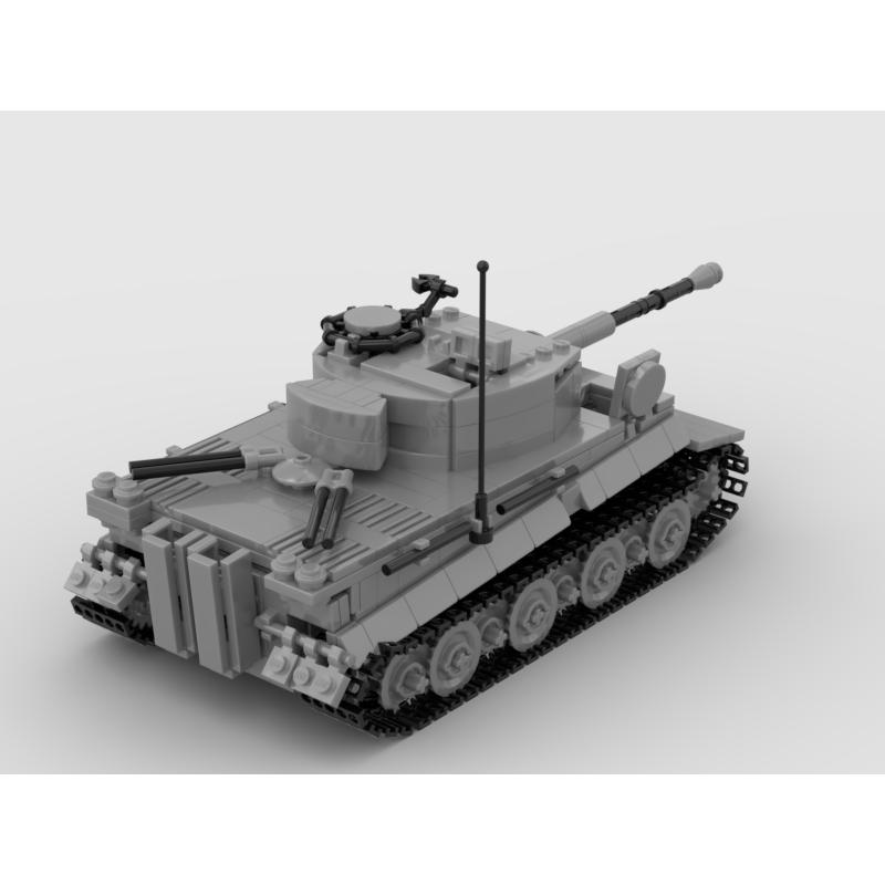 Đồ chơi lắp ráp Army Tank Tiger World war 2