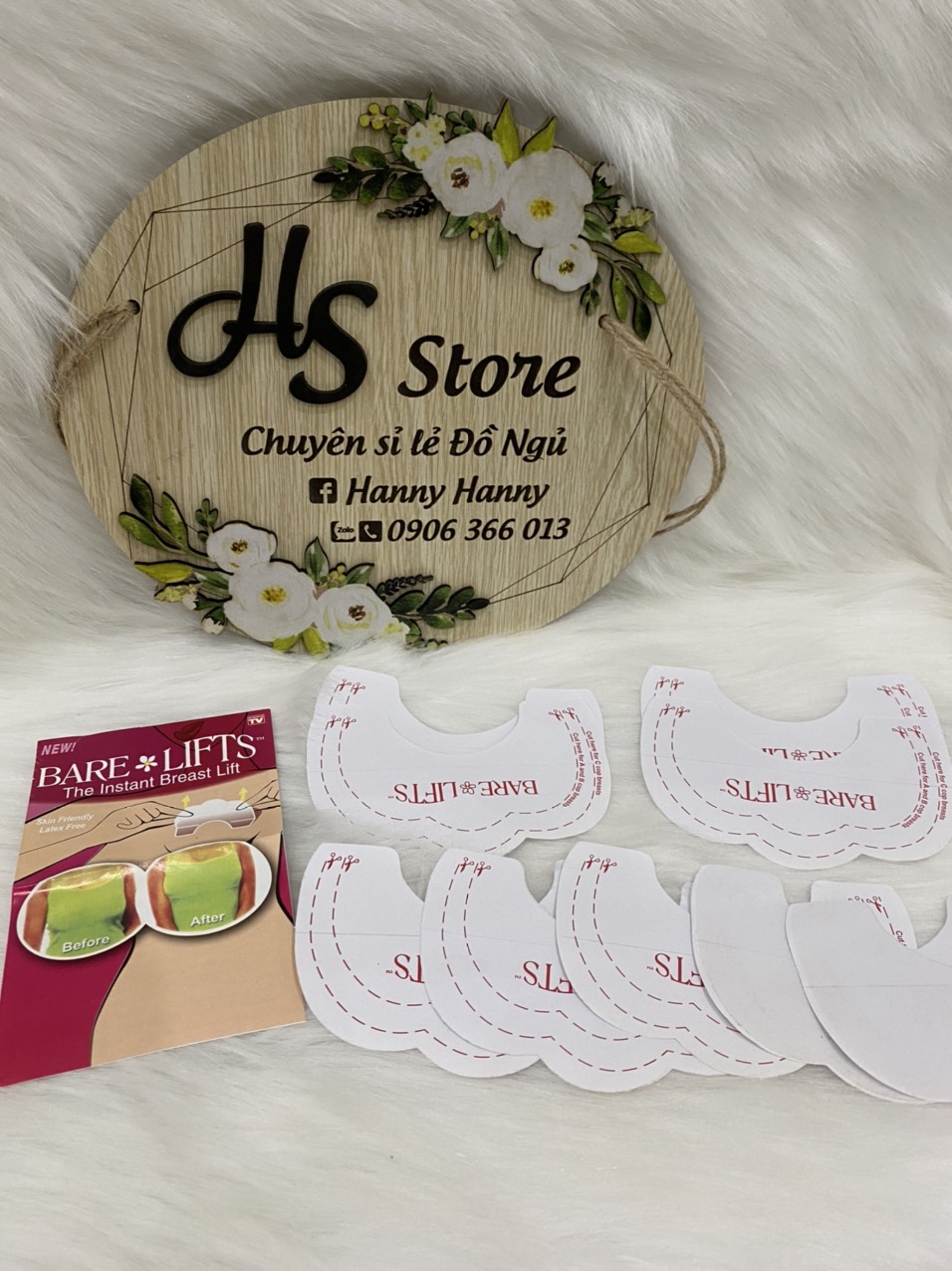 Set 8 miếng dán kéo nâng ngực tạo form - 4 cặp