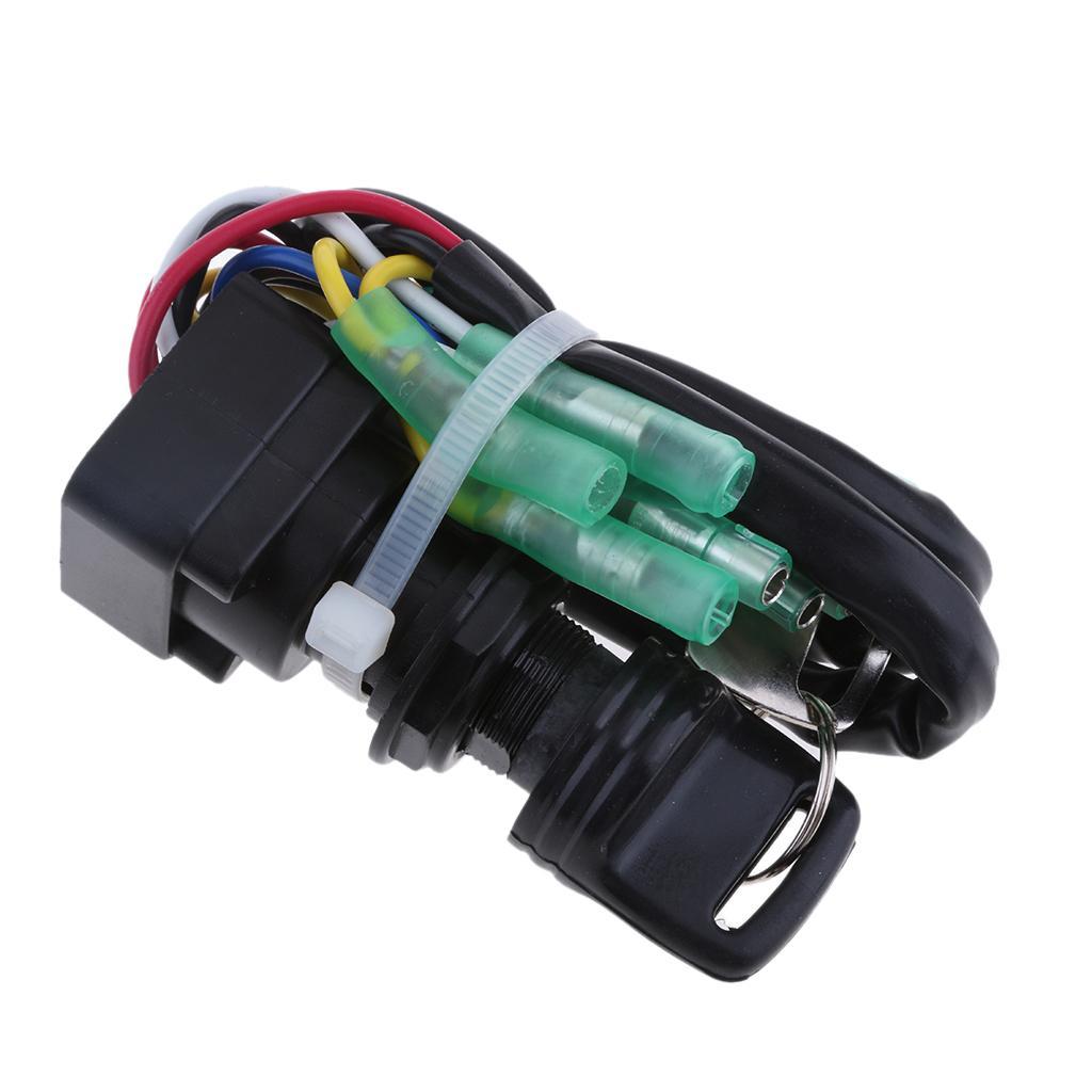Boat Ignition Key Switch for  40HP 60HP Outboard Motor