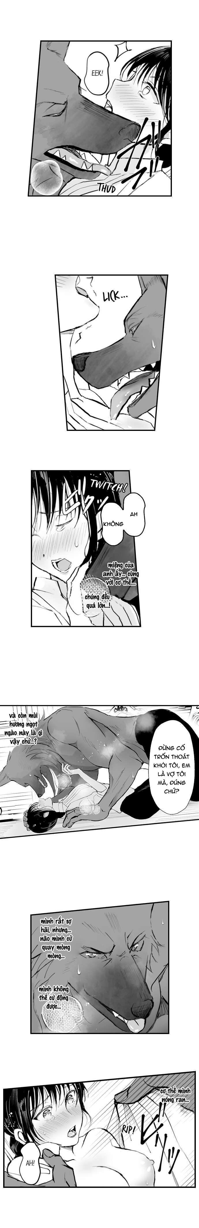 tân nương của quái thú ~ hỡi nửa kia định mệnh,hãy mang trong mình đứa con của ta chapter 3.1 4