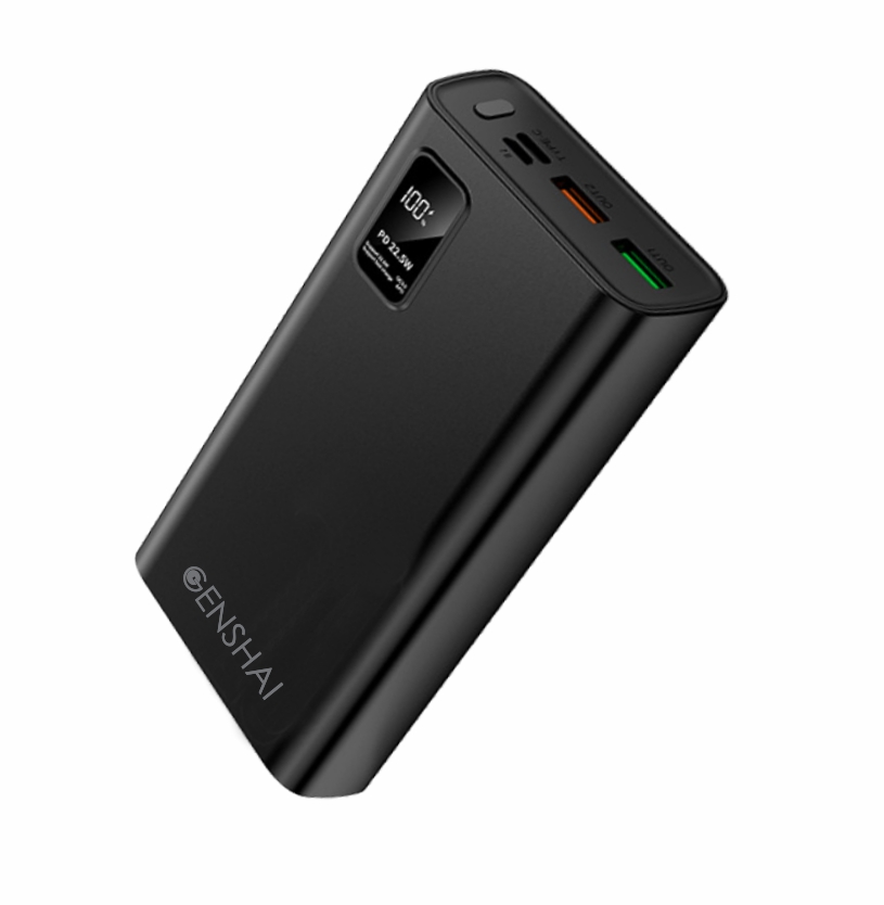 Pin sạc dự phòng Genshai hàng chính hãng GP-33PD 20.000mAh tích hợp sạc nhanh PD &amp; QC 3.0 IBảo hành 12 tháng 1 đổi 1I Made in Việt Nam