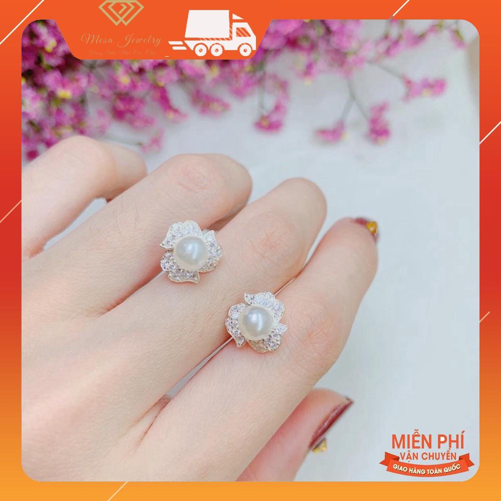 BÔNG TAI BẠC TA - BÔNG NỤ MÃ BT005512