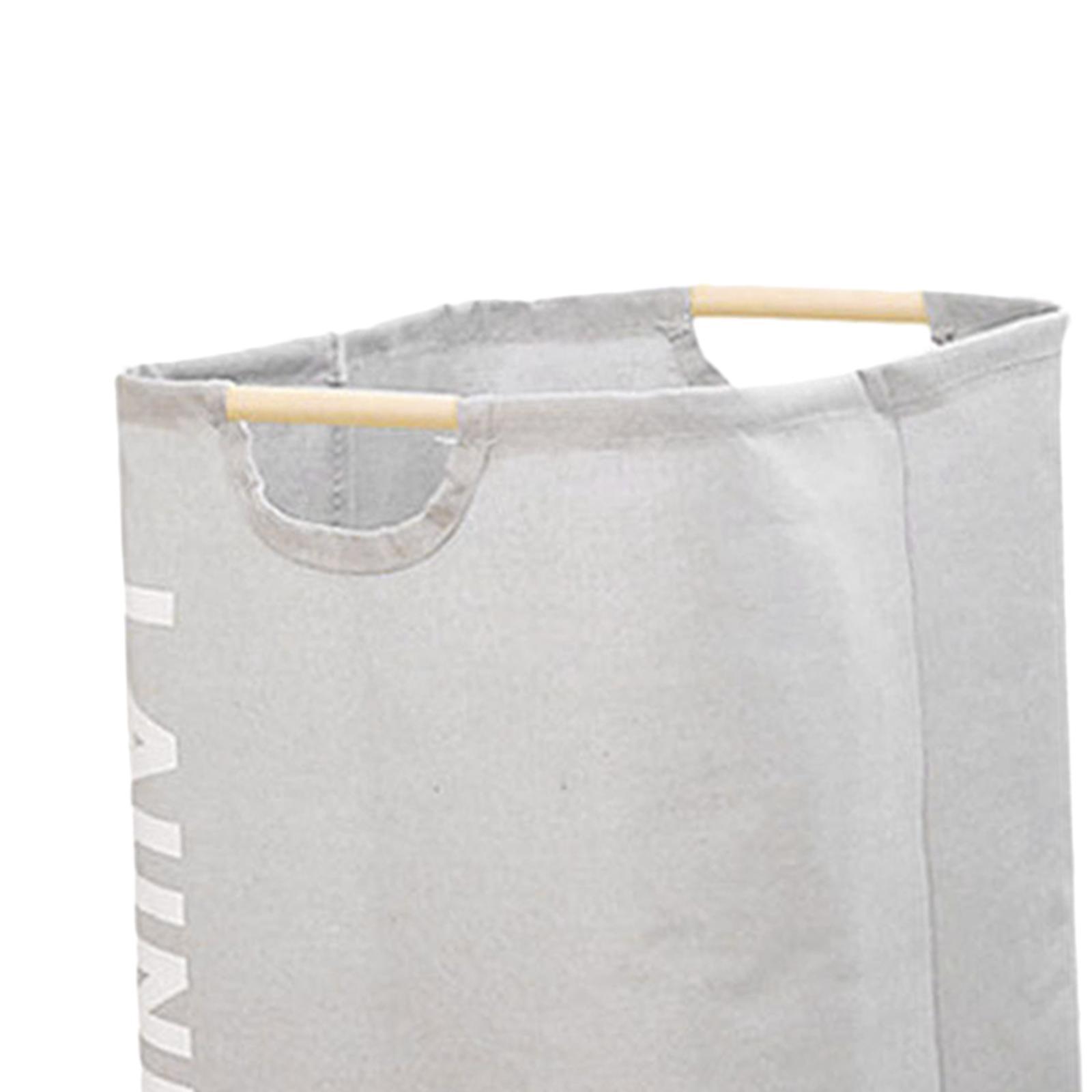 Tall Collapsible Laundry Hamper Laundry Basket Organizer ,Toy Clothes Storage Basket, Handle Foldable Clothing Basket for Bedroom Laundry Room