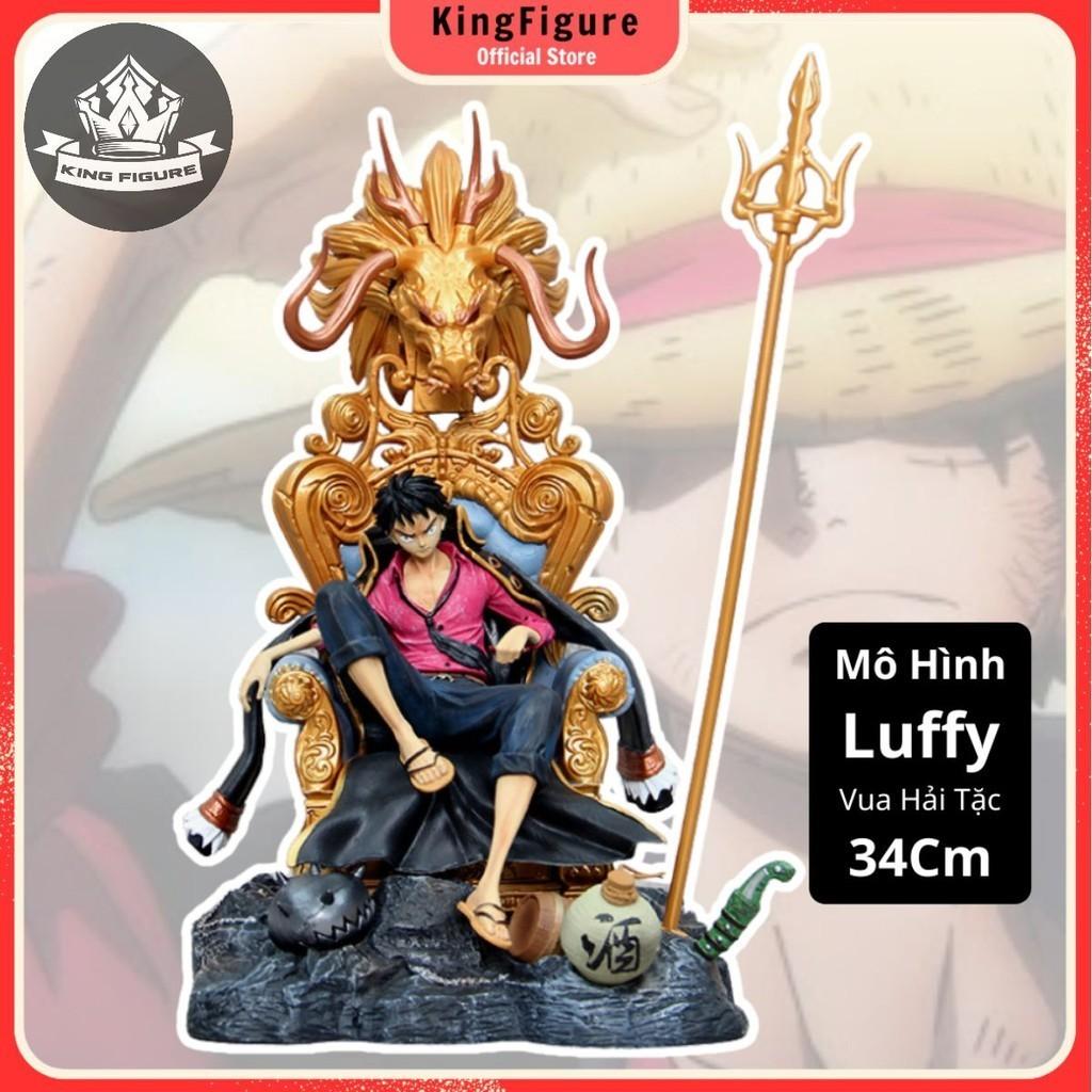 Mô Hình Luffy Vua Hải Tặc 34CM Mô hình One Piece Cao Cấp, Figure Mô Hình Anmie One Piece Luffy Vua Hải Tặc
