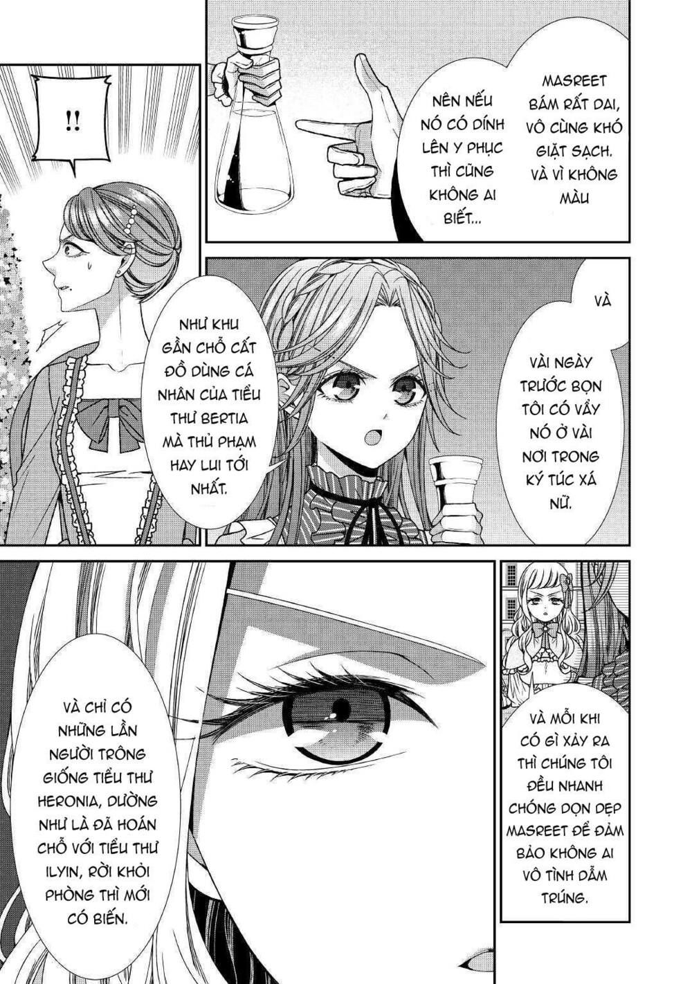 nhật ký theo dõi vị hôn thê tự nhận mình là nữ phụ phản diện 1 chapter 14 11