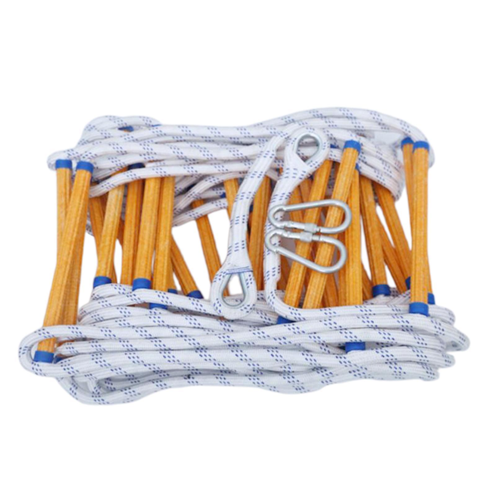 Fire Escape Ladder Soft Rope Kids Adults for Work Residential Building