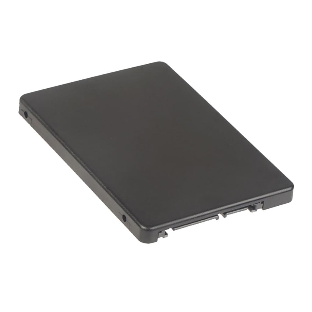 2Pack M.2 NGFF B-Key SSD to 2.5" SATA Adapter Card with Case Enclosure