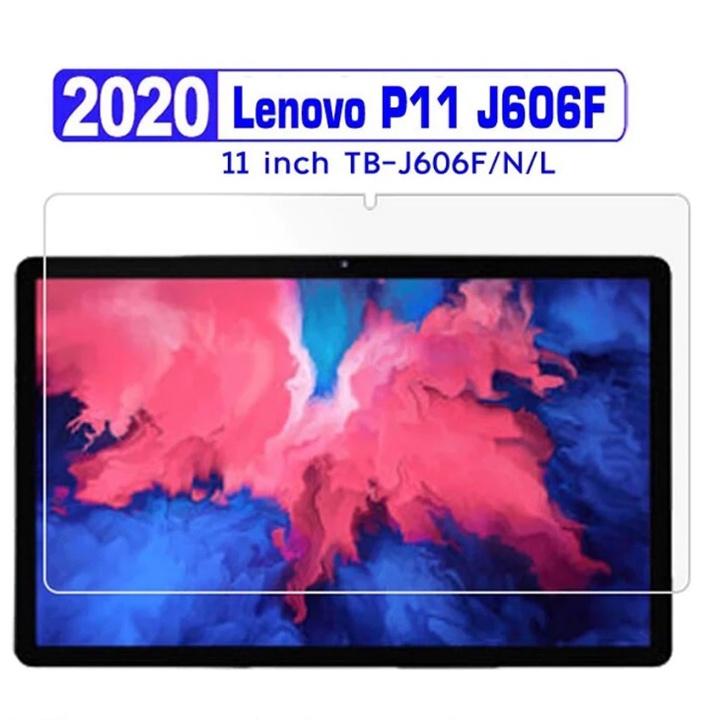 Miếng dán kính cường lực dành cho lenovo tab p11 tb-j606f/ p11 plus tb-j616x trắng trong