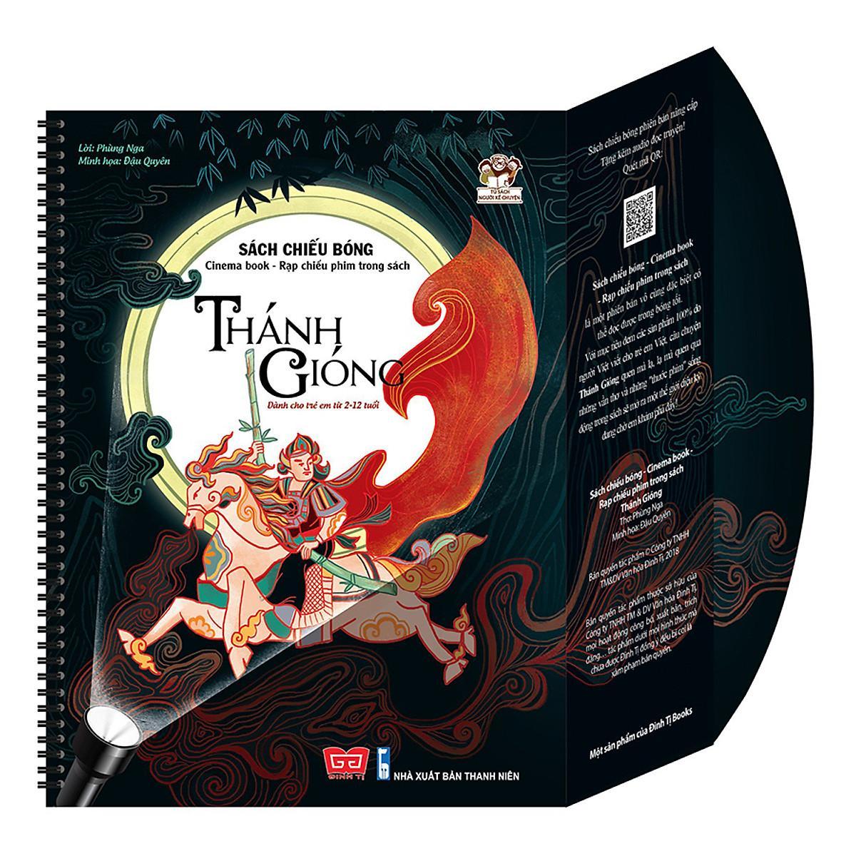 Sách Tương Tác - Sách Chiếu Bóng - Cinema Book - Rạp Chiếu Phim Trong Sách - Thánh Gióng - Đinh Tị Books