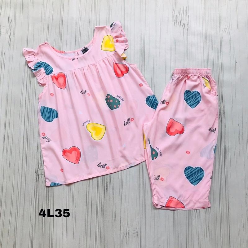 Đồ Bộ Xinh Nữ Tole Lanh Lửng 4 size