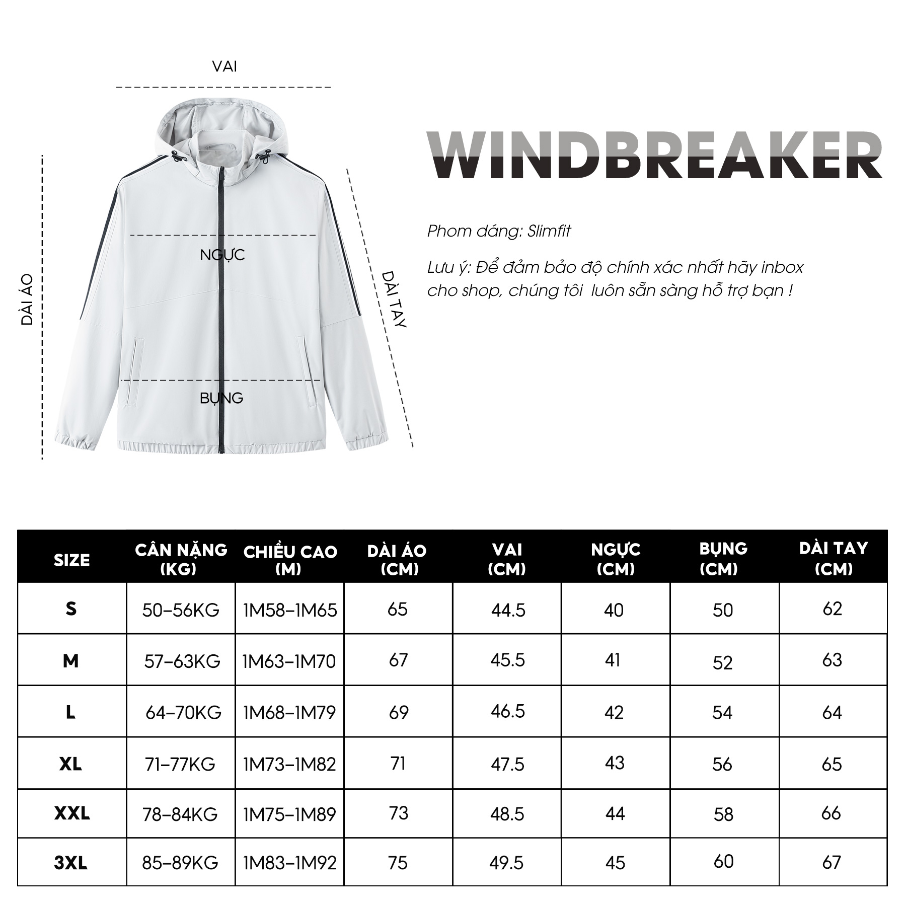 Áo Khoác Gió Nam 5S FASHION Phong Cách Thể Thao Có Mũ Tháo Được, Giữ Ấm, Phom Slimfit Vừa Vặn, Trẻ Trung