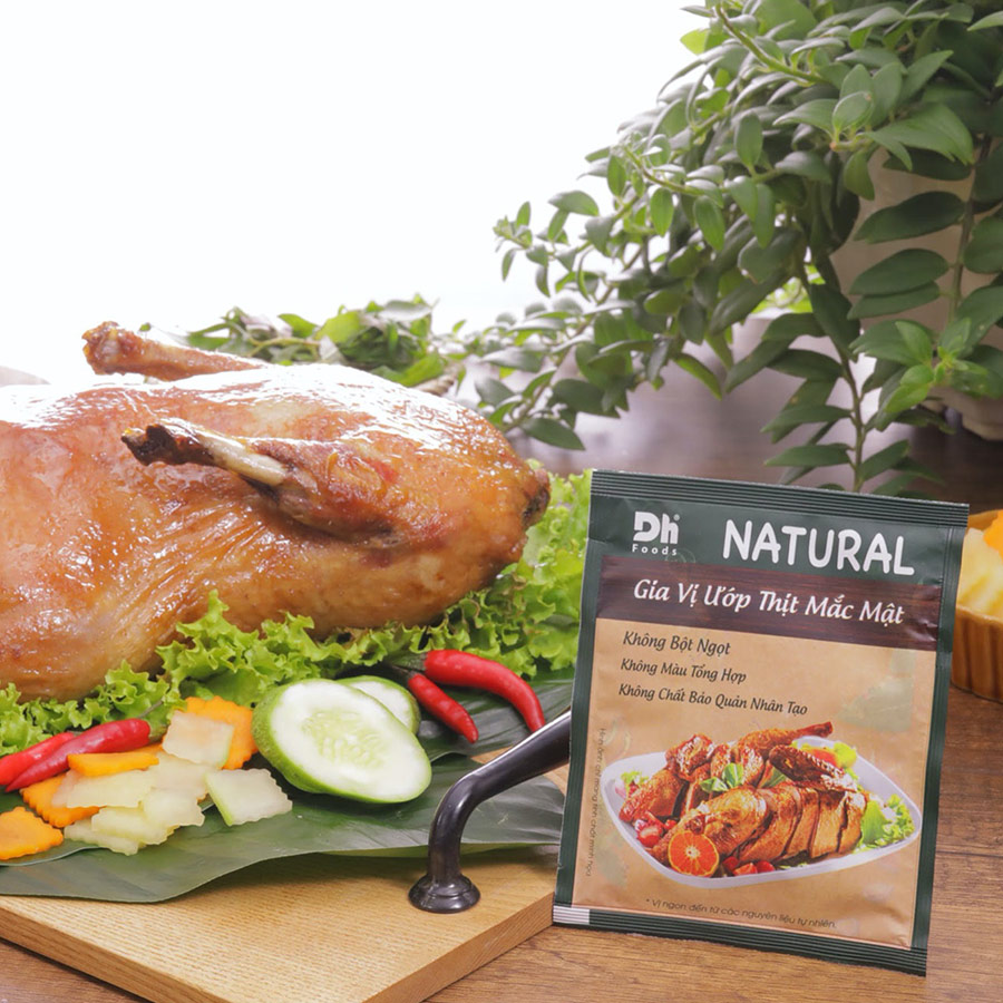Natural Gia Vị Ướp Thịt Mắc Mật 10gr Dh Foods