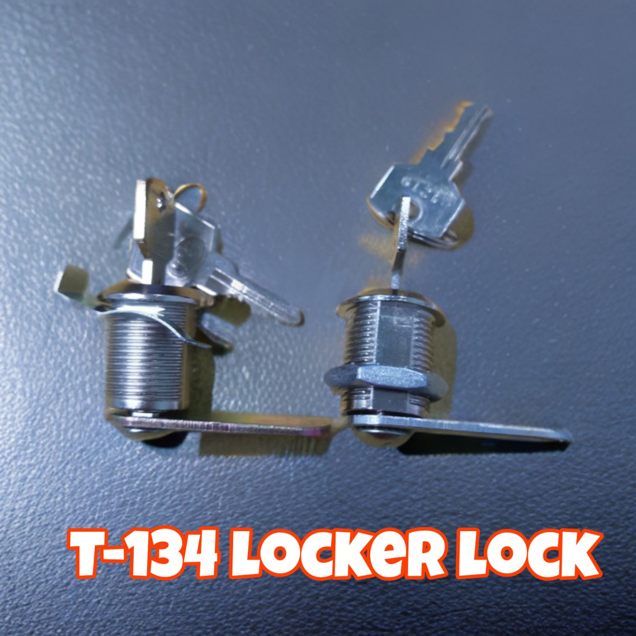 Khóa tủ locker sắt T6 20mm T-134 không rút chìa khi mở khóa