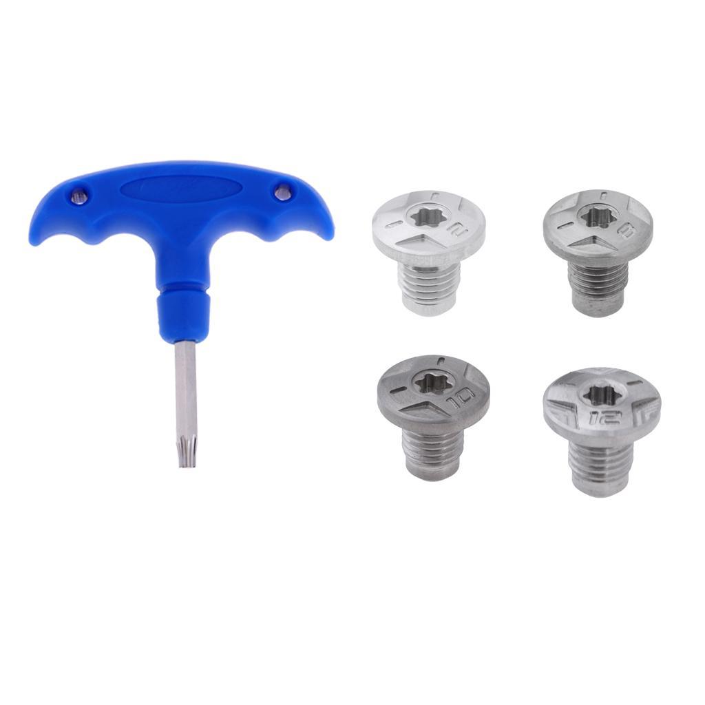 Golf Tool T25 Wrench Spanner with 2/8/10/12 G Weight Screw