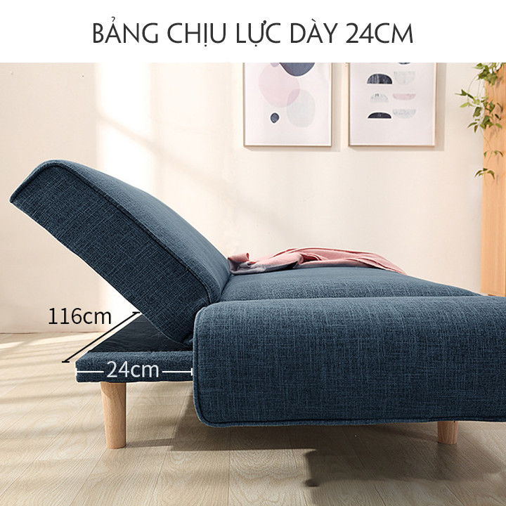 Ghế Sofa Phòng Khách Đa Năng - Ghế Sofa Kiêm Giường Nằm 1m75 - Ghế Sofa Lười - Salon Phòng Khách - Ghế Sofa Gấp Gọn Đa Năng, Ghế Sofa Giường Cao Cấp