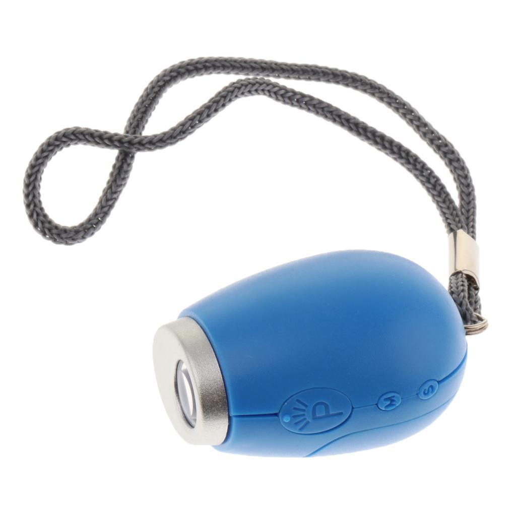 2X Portable Mini Projection Clock LED Wall Ceiling Projection for Travel Blue