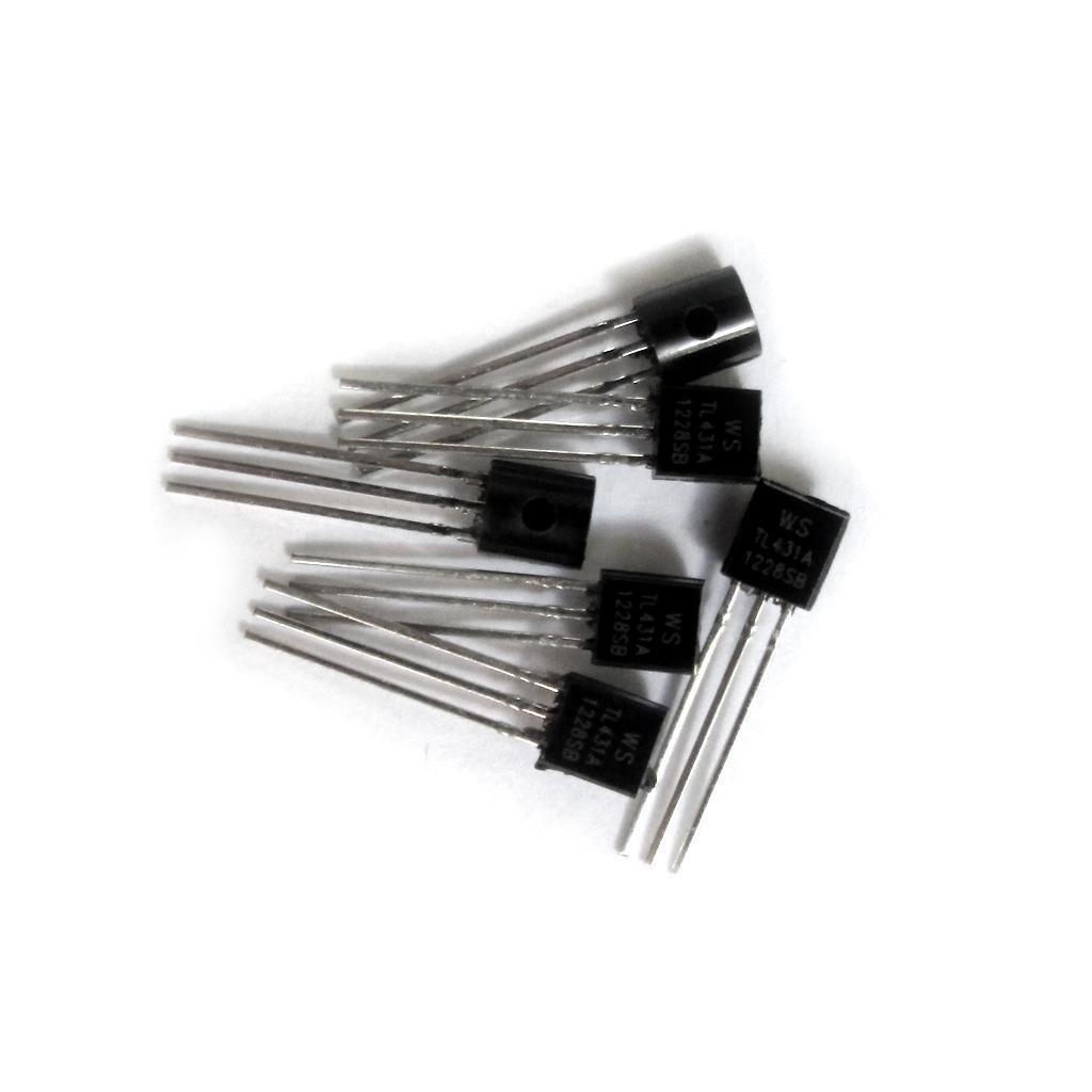 TL431 TL431A TO-92 Precision Shunt Regulators DIY Pack of 100
