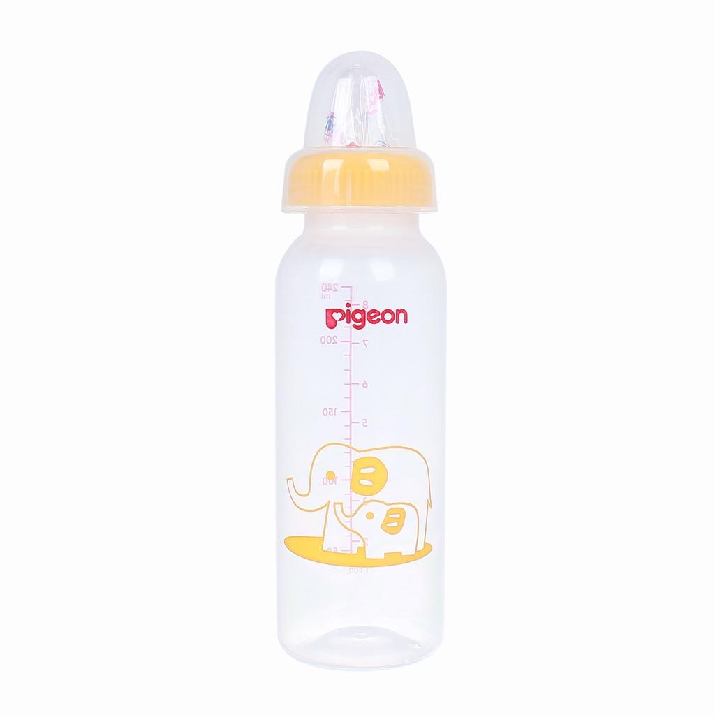 Bình sữa Pigeon 240ml nhựa PP tiêu chuẩn (&gt; 3 tháng)