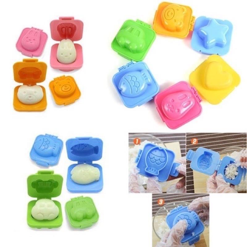 Khuôn cơm Bento cho bé ăn dặm