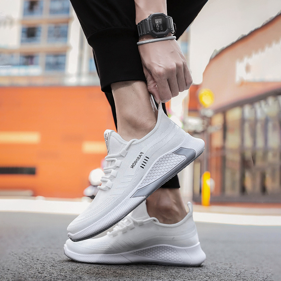 Giày Sneaker Thể Thao Nam Thời Trang Năng Động Mẫu Mới FASPO-005