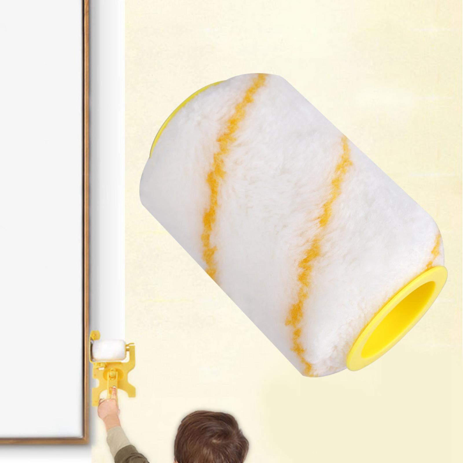 Paint Roller Roller Covers Pack of 2 Cotton Fiber Brush for Paint Rollers for Paint Roller Brush House Painting Supplies