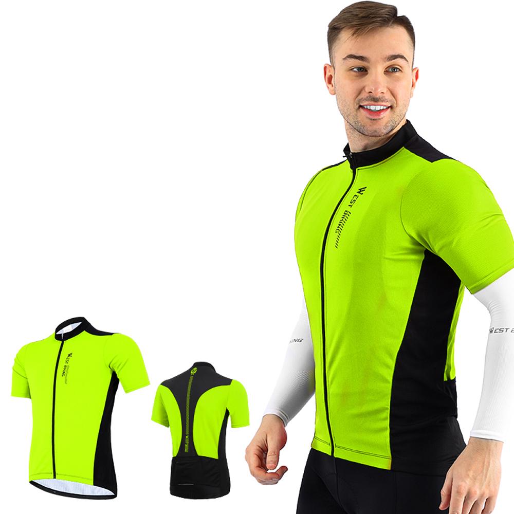 Áo đua xe đạp ngắn tay WEST BIKING chất lượng cao cấp, thoáng khí, chống thấm nước