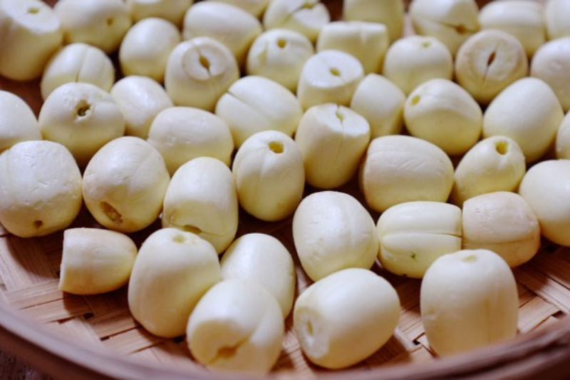 Bột gạo lứt - mè đen - hạt sen 500g -