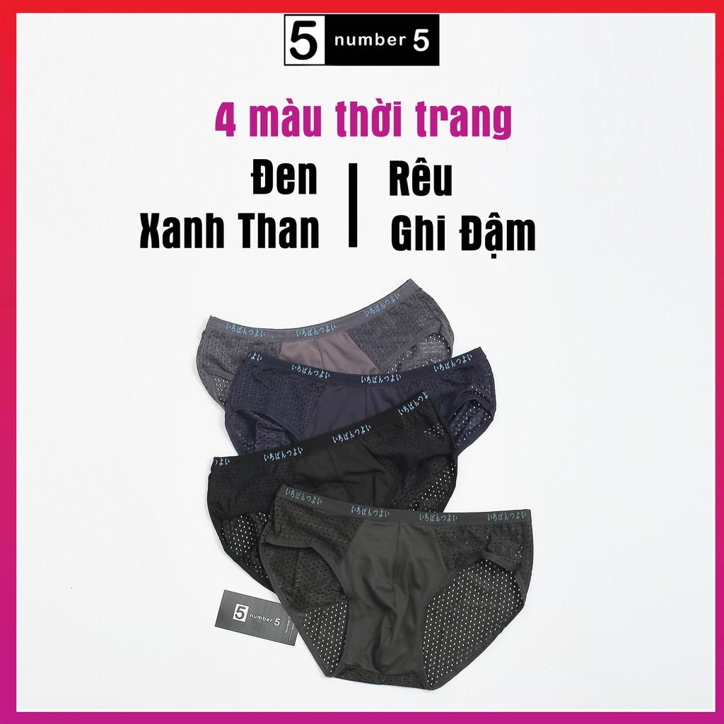 Quần Lót Nam Thông Hơi Quần Sịp Nam Tam Giác Nhật Bản Có Size Lớn 90kg