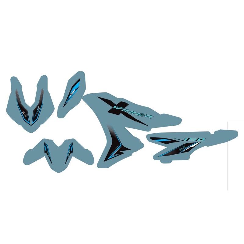 Tem rời dành cho winner X xám xi măng