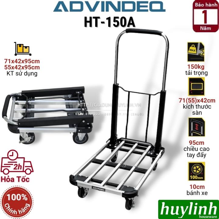 Xe đẩy hàng siêu gấp gọn Advindeq HT-150A - Tải trọng tối đa 150kg - hàng chính hãng